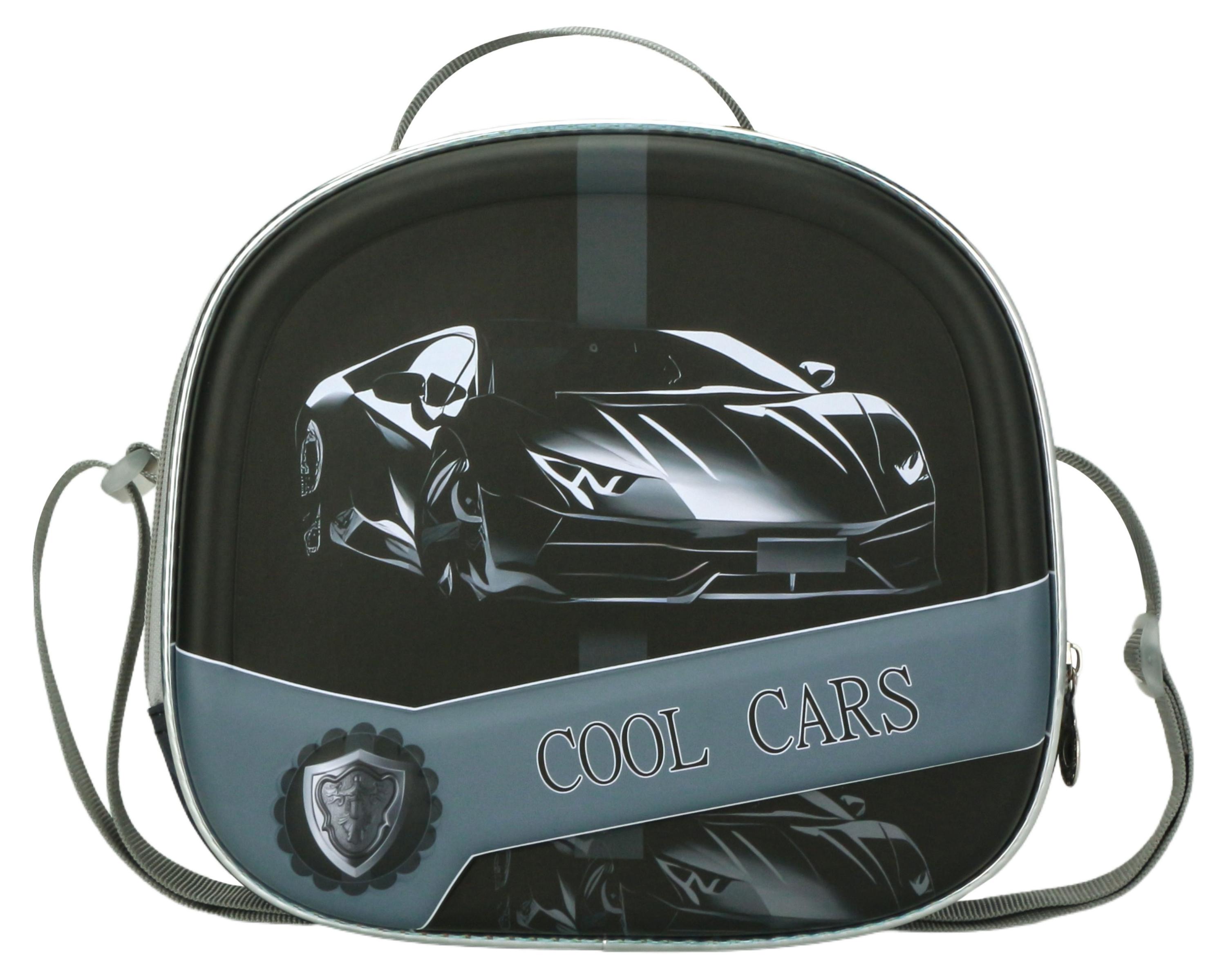 

Ланч-бокс Cool cars черно-серый, 1 шт