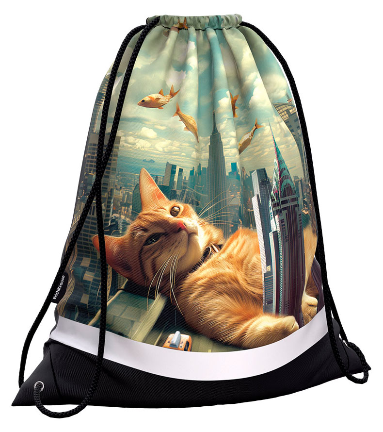 

Мешок для обуви ErichKrause Big City Cats