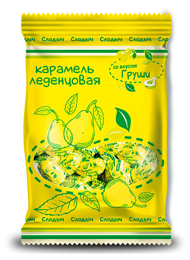 

Карамель Слодыч леденцовая со вкусом груши, 200 г