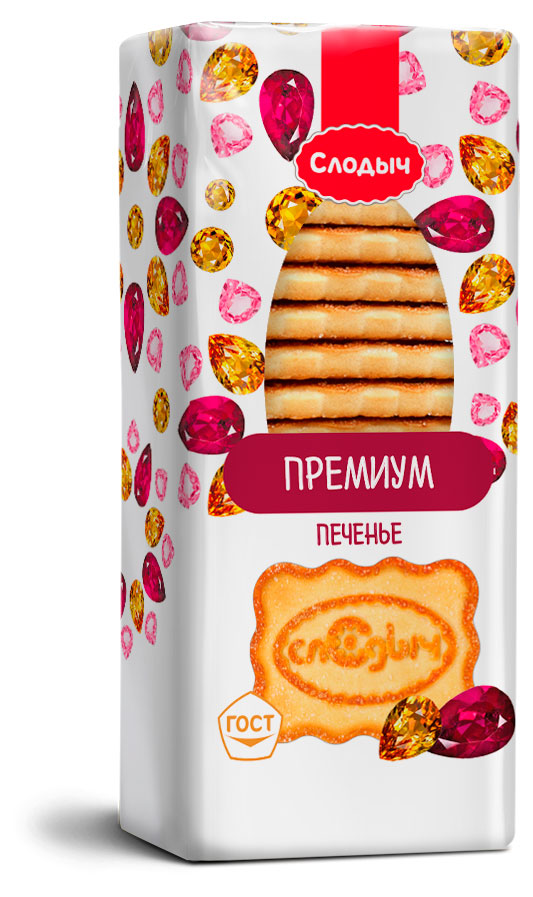 

Печенье Слодыч Премиум сахарное, 390 г