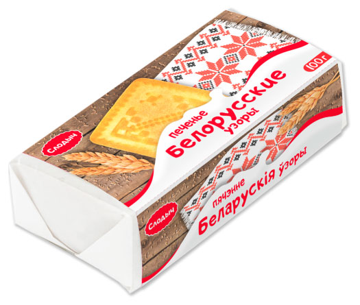 

Печенье Слодыч Белорусские узоры сахарное, 100 г