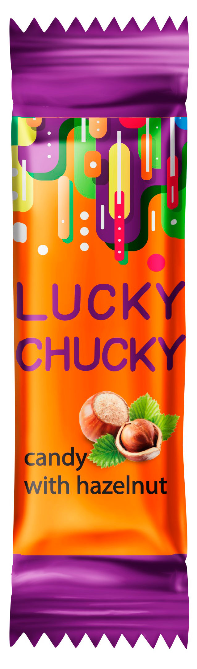 

Конфеты Коммунарка Lucky chucky с фундуком, вес