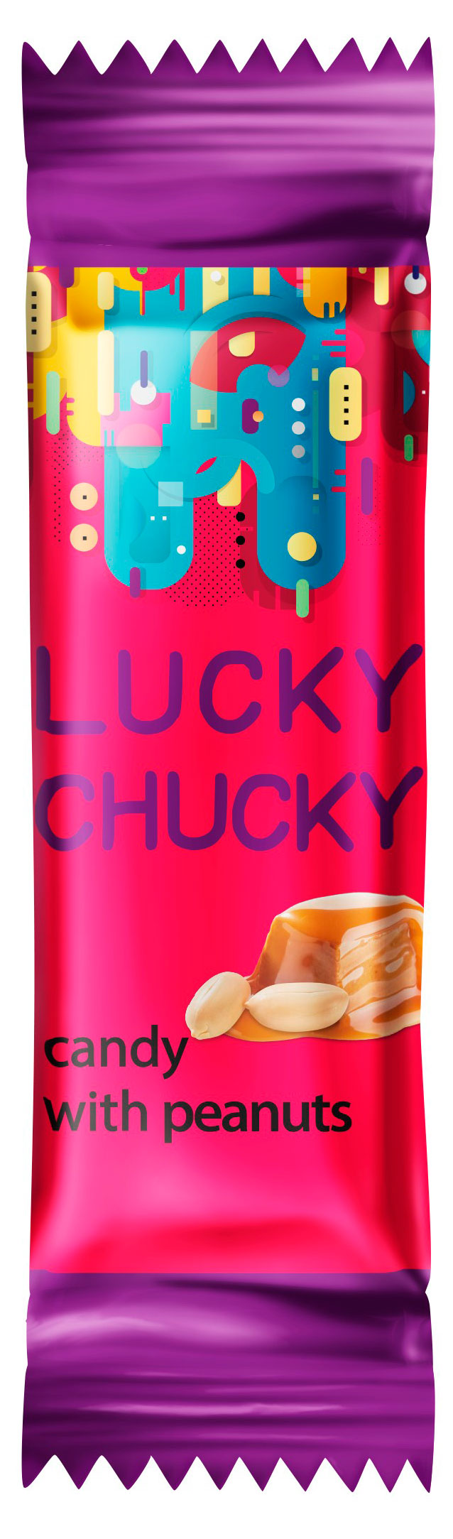 

Конфеты Коммунарка Lucky chucky с солеными орешками, вес