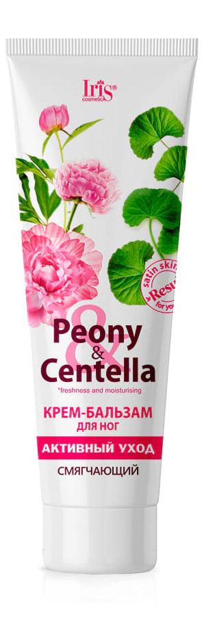 

Крем-бальзам Iris для ног Peony&Centella активный уход, 100 мл