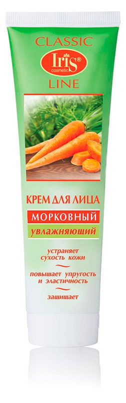 

Крем для лица Iris Сlassic line Морковный, 100 мл