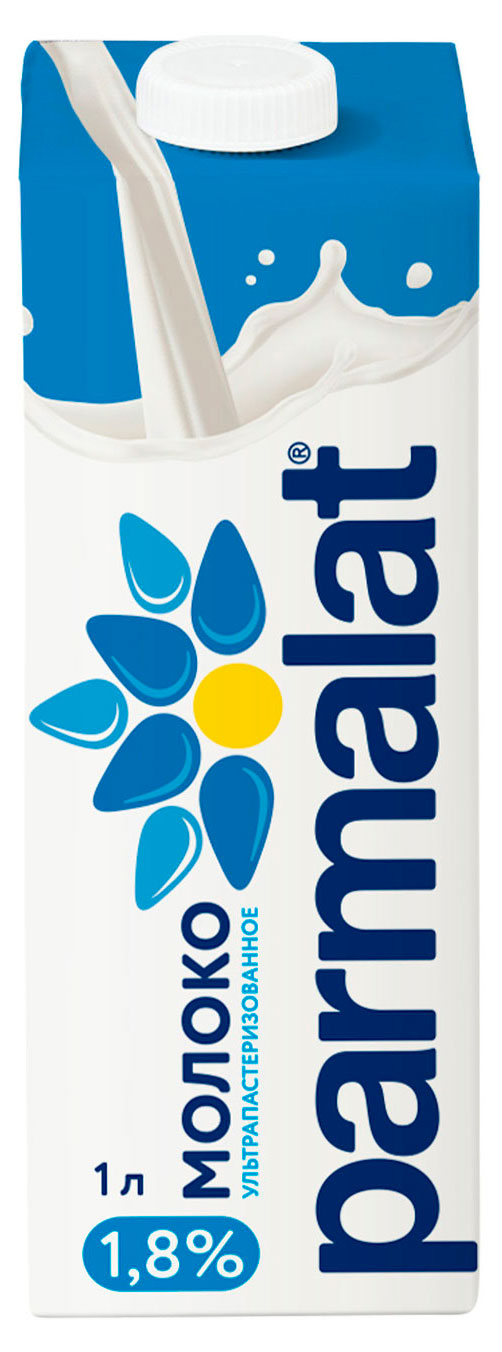

Молоко Parmalat ультрапастеризованное 1,8% БЗМЖ, 1 л