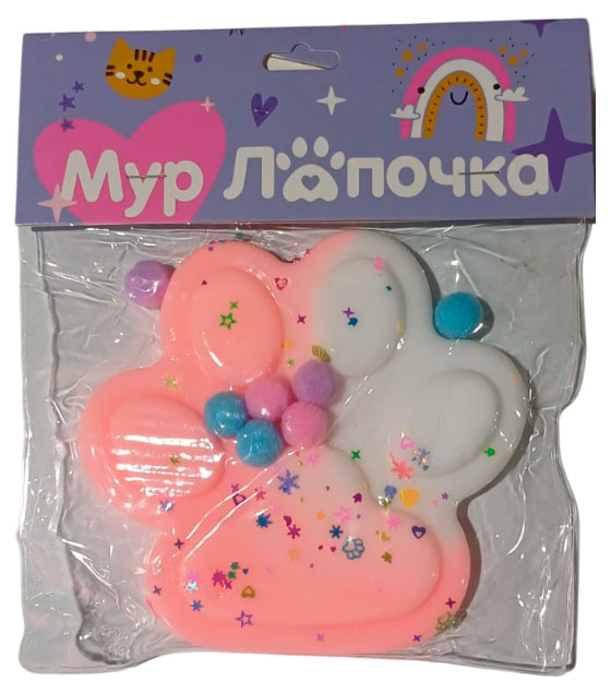 

Игрушка-антистресс Yiwu МурЛапочка, 14 см в ассортименте