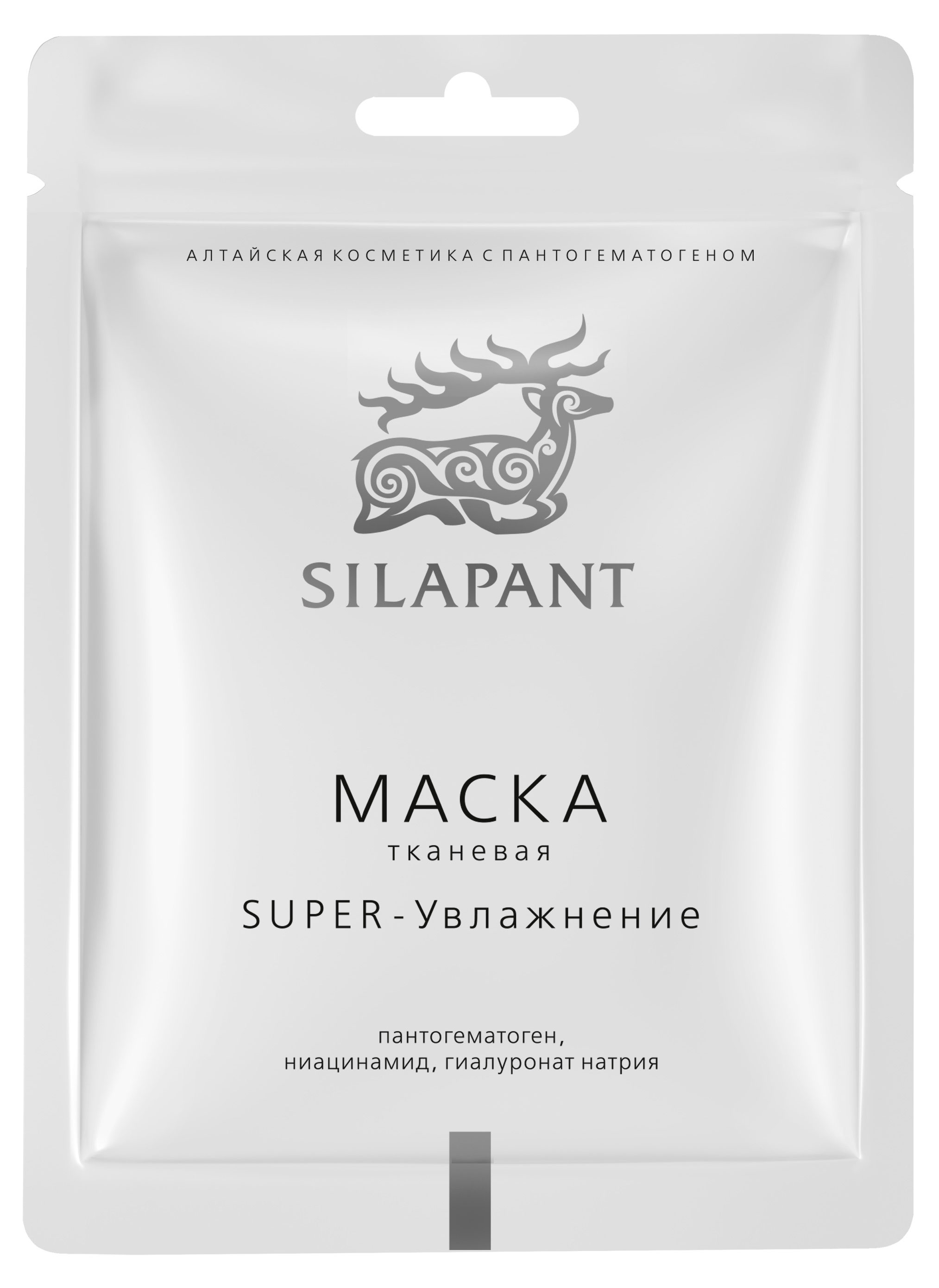 Изображение товара Тканевая маска для лица Silapant Super-влажнение 24 мл