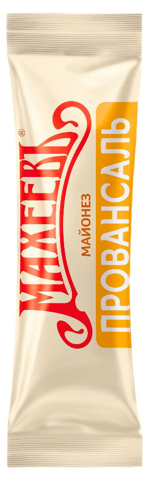 Изображение товара Майонез «МАХЕЕВЪ» Провансаль в стике 67% охлажденный, 10 г