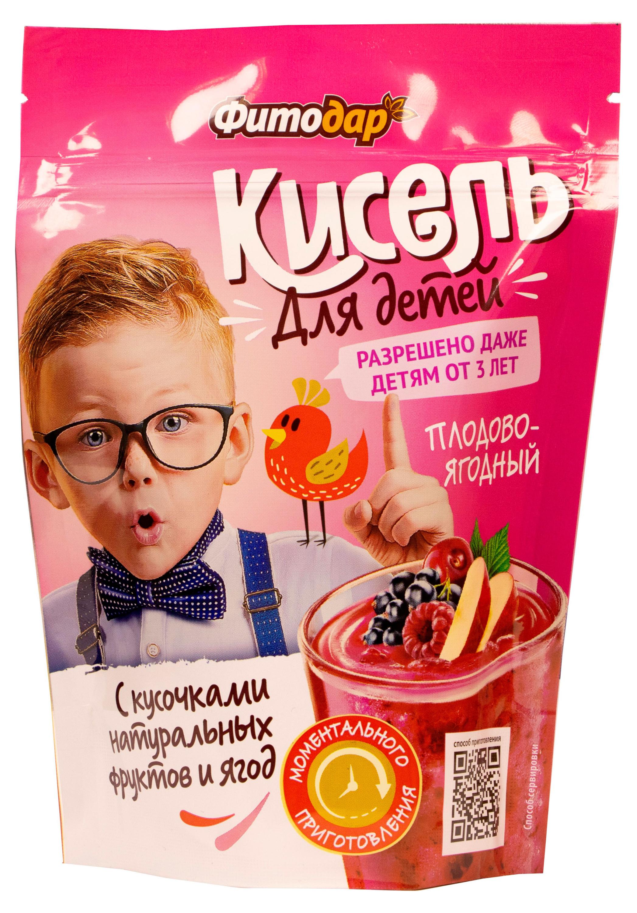 

Кисель Фитодар плодово-ягодный, 150 г