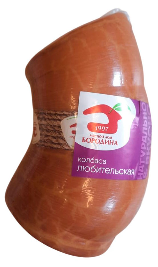 

Колбаса вареная Мясной дом БОРОДИНА Любительская, ~ 800 г