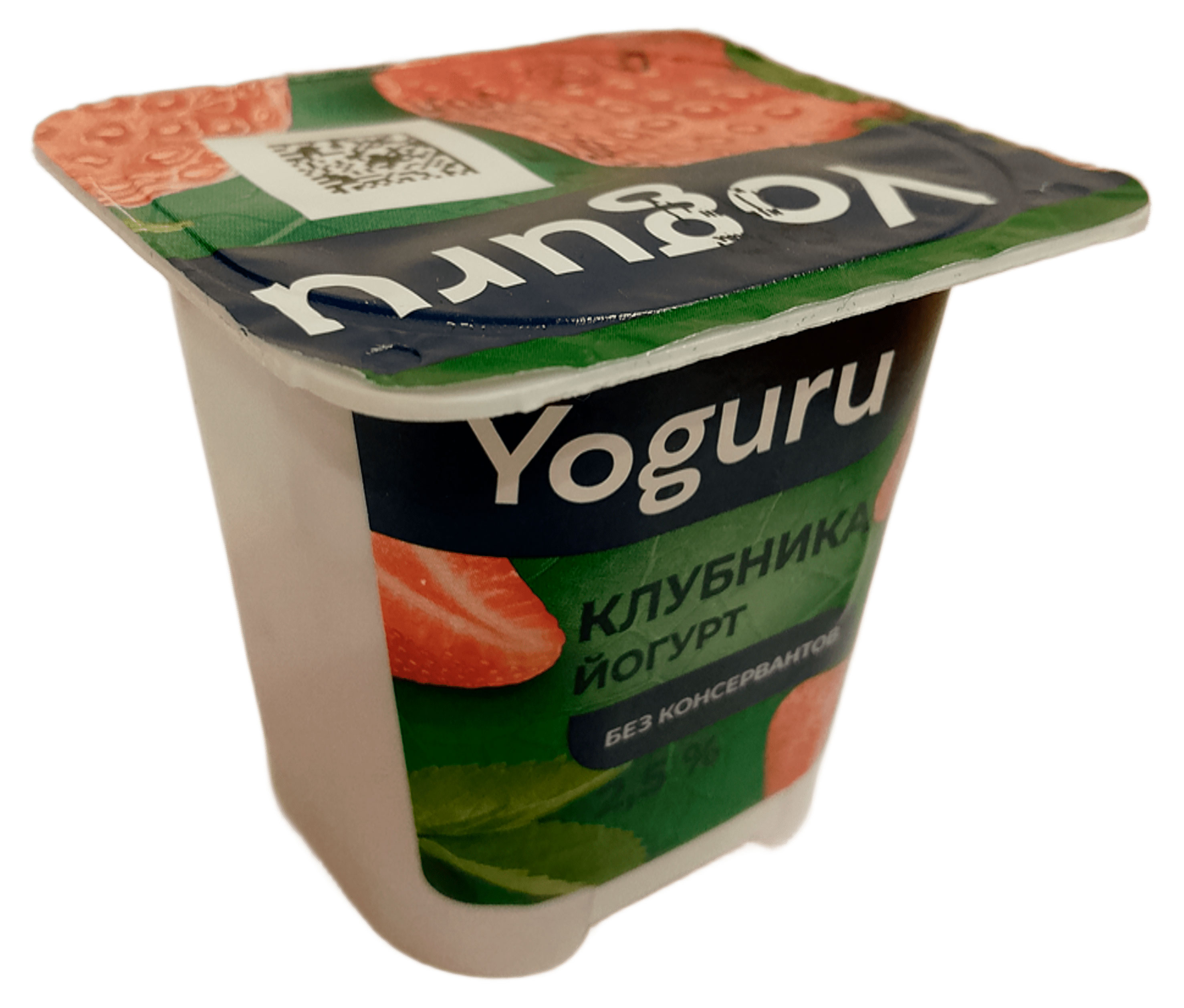 

Йогурт Yoguru Клубника 2,5%, 125 г