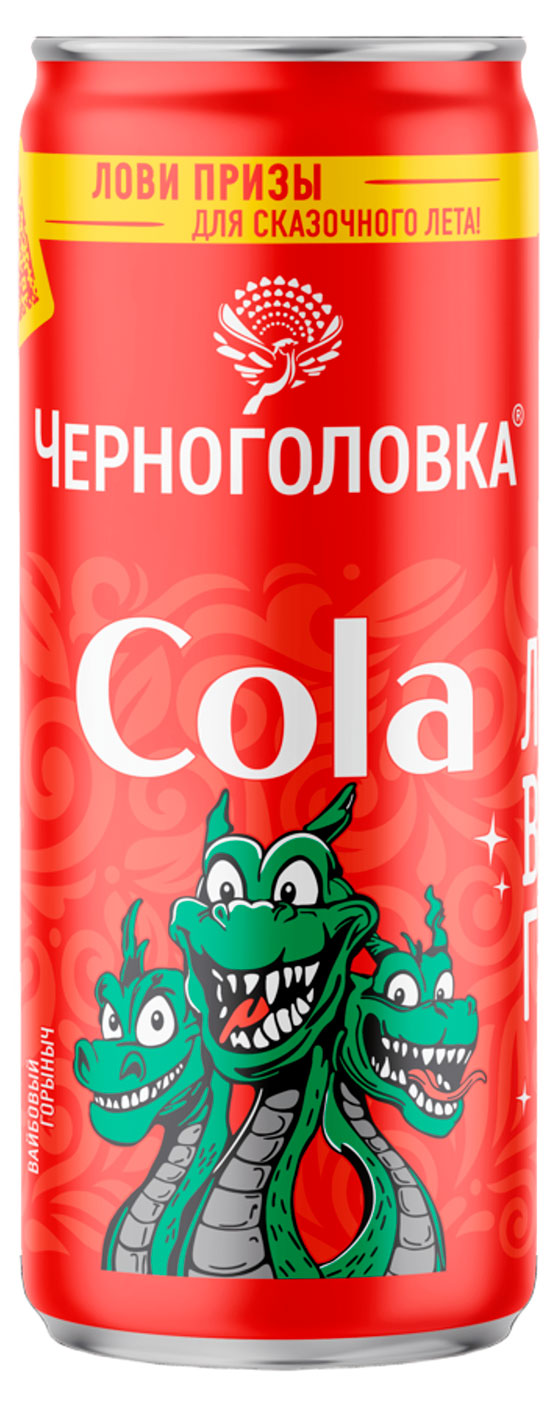 Изображение товара Напиток газированный «Черноголовка» Кола, 330 мл