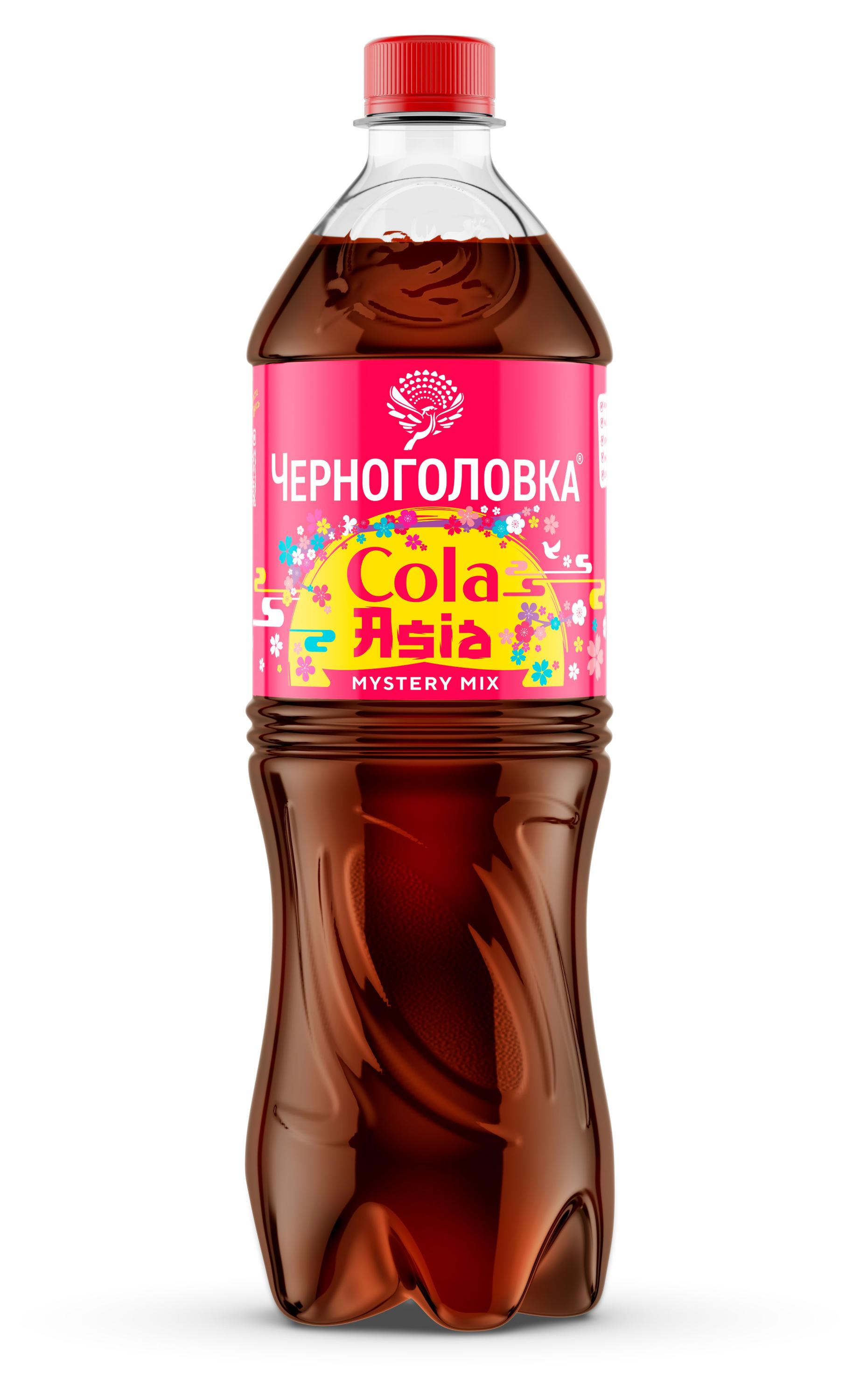 

Напиток газированный Черноголовка Азия Кола, 1 л