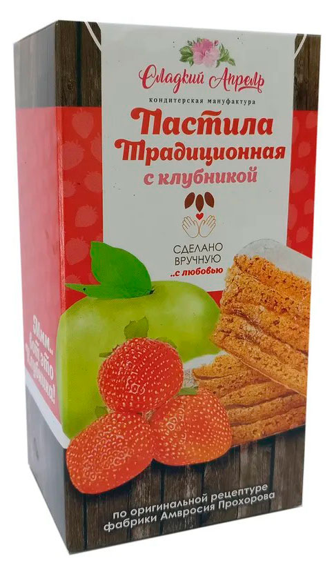 

Пастила Белевская с клубникой, 100 г