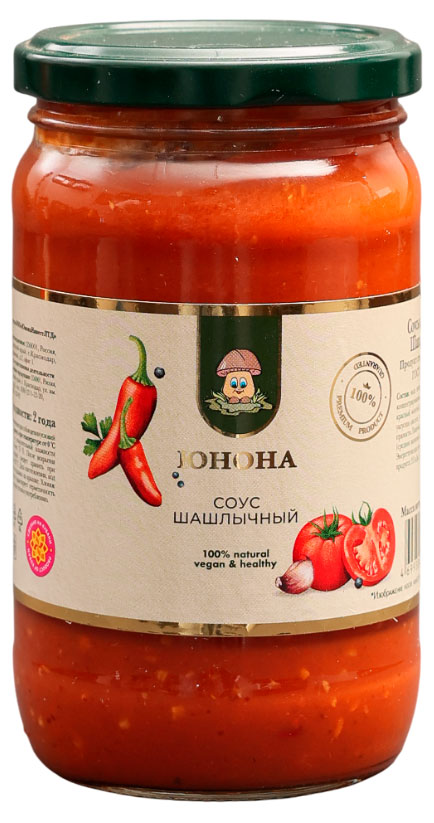 

Соус томатный Юнона Шашлычный, 370 г
