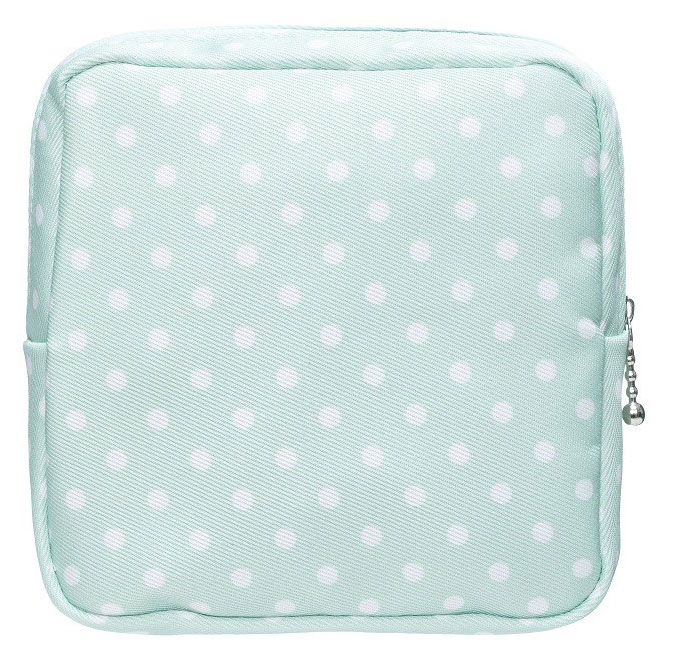 Изображение товара Компактная женская косметичка Rafini 12х12 см для хранения мелочей