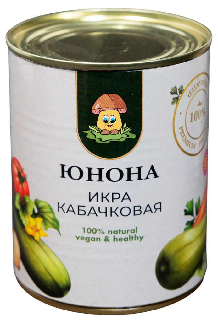 Изображение товара Икра из кабачков «Юнона», 360 г