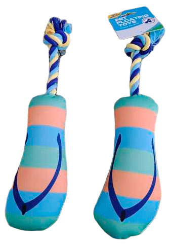 

Игрушка для собак Тапочек с пищалкой 10х36 см, 1 шт