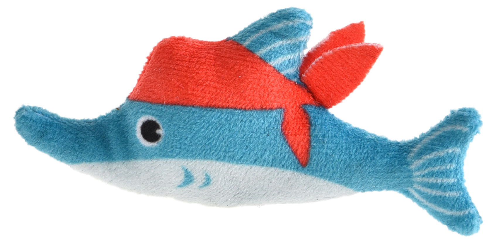 

Игрушка для кошек Акула с кошачьей мятой, 5х9,8 см