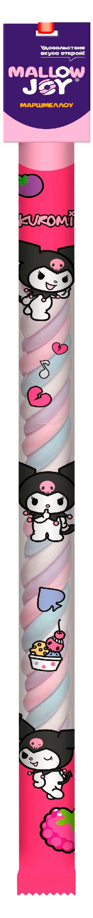 

Маршмеллоу КОНФИТРЕЙД Kuromi Косичка с черникой и малиной, 25 г