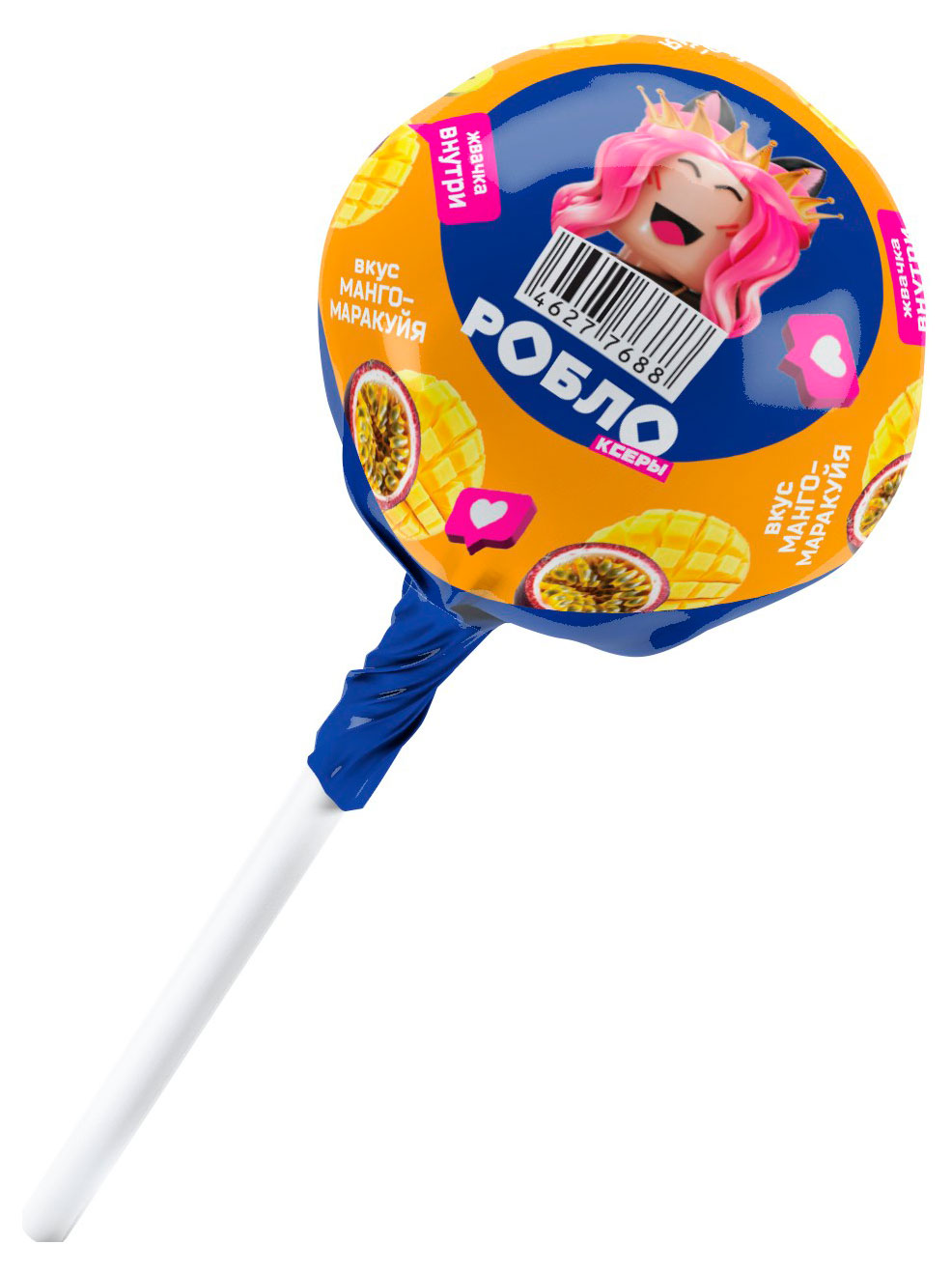 

Карамель КОНФИТРЕЙД Роблоксеры с жевательной резинкой, 17 г