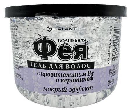 

Гель для укладки волос Фея Мокрый эффект, 125 мл