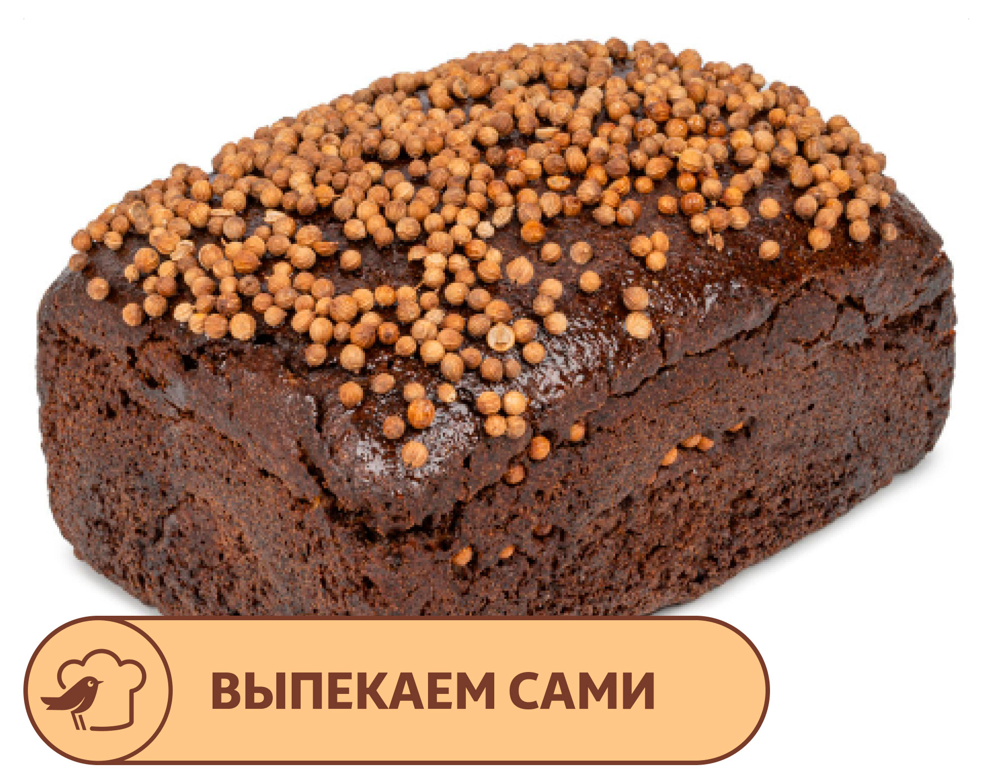 

Хлеб АШАН Бородинский заварной, 350 г