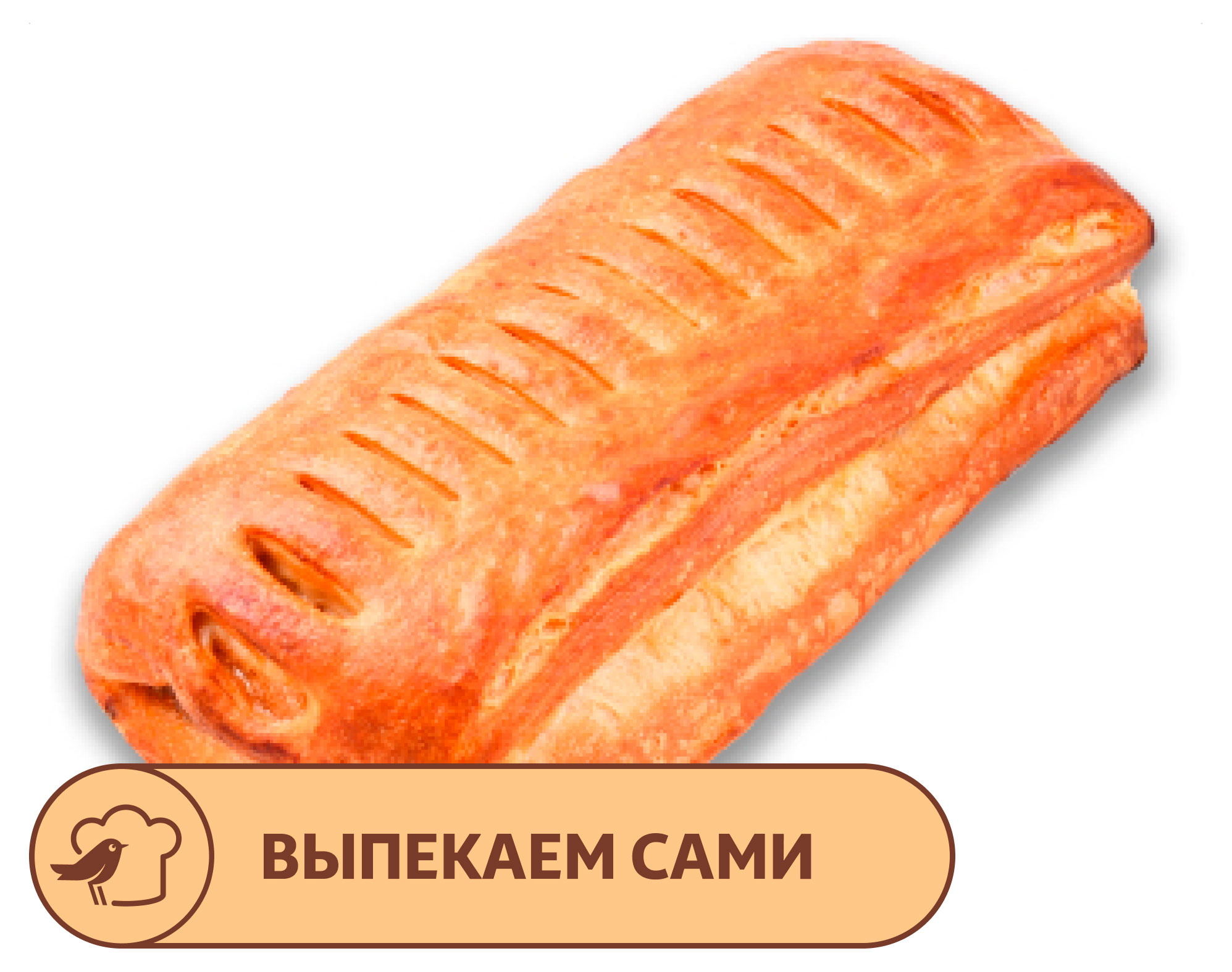 

Гребешок АШАН с яблочной начинкой, 100 г