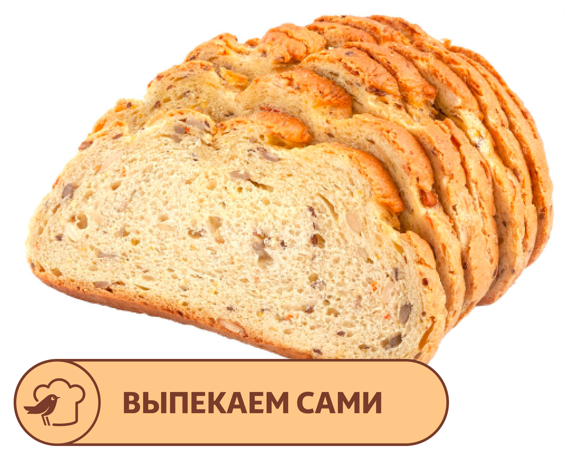 

Изделия хлебобулочные АШАН Дачные, вес