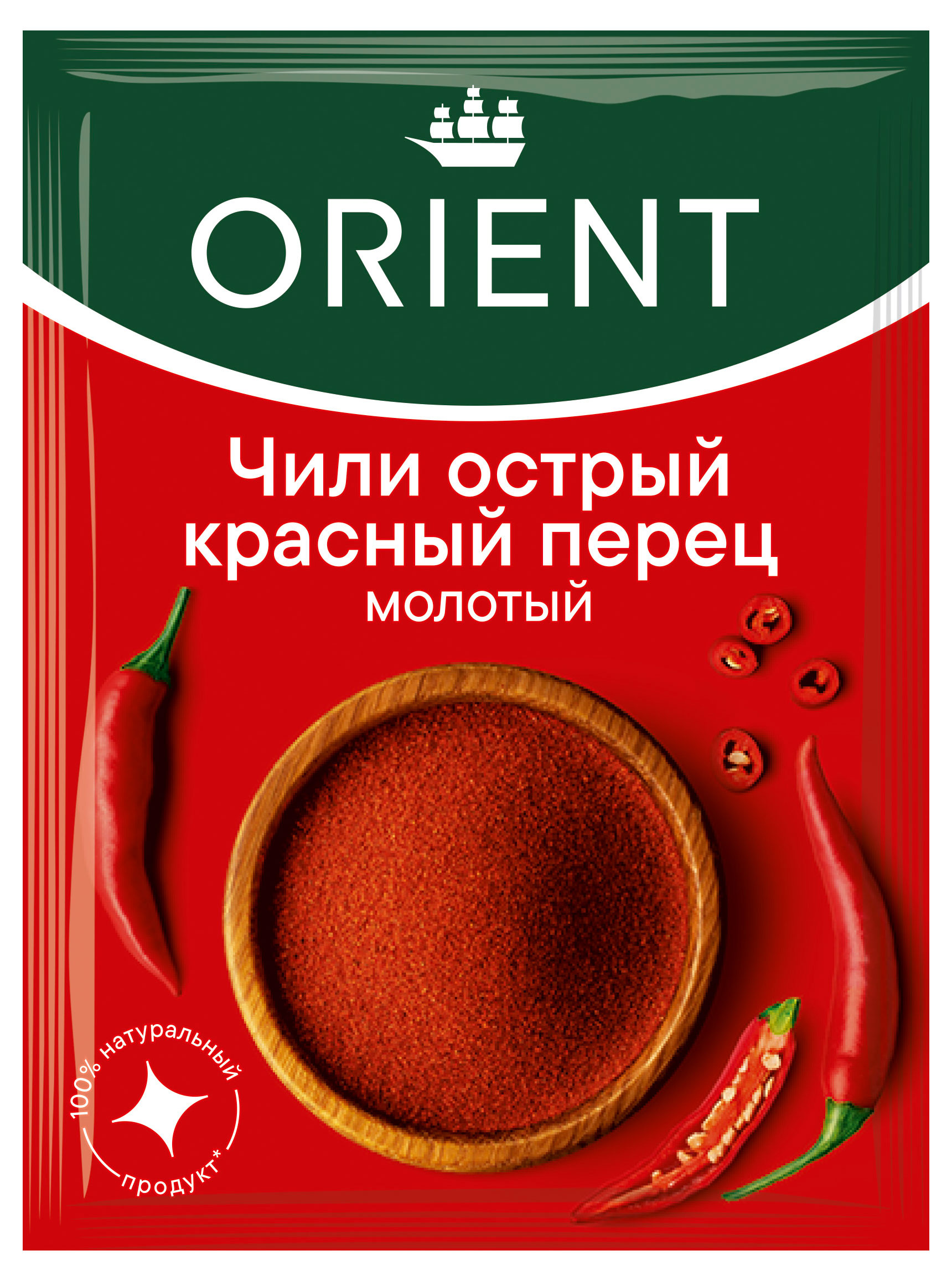 

Перец Orient Чили Кайенский молотый, 12 г
