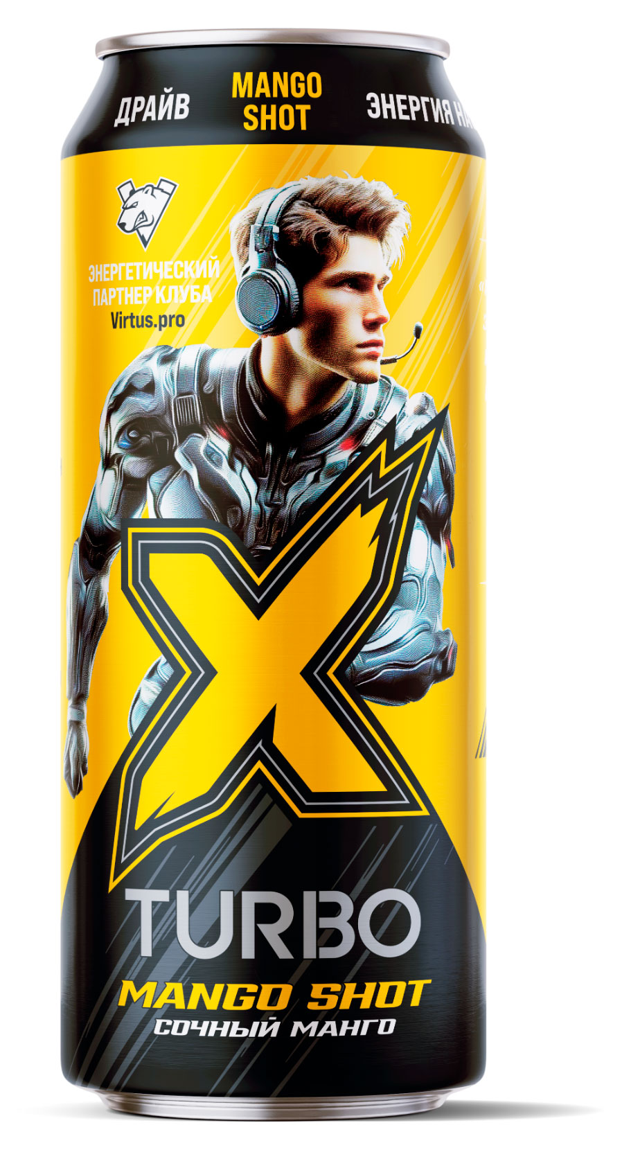 

Энергетический напиток X-Turbo Party со вкусом манго, 450 мл