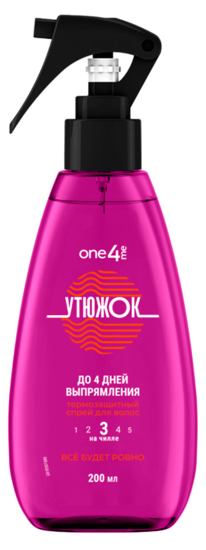

Термозащитный спрей для волос One4Me, 200 мл