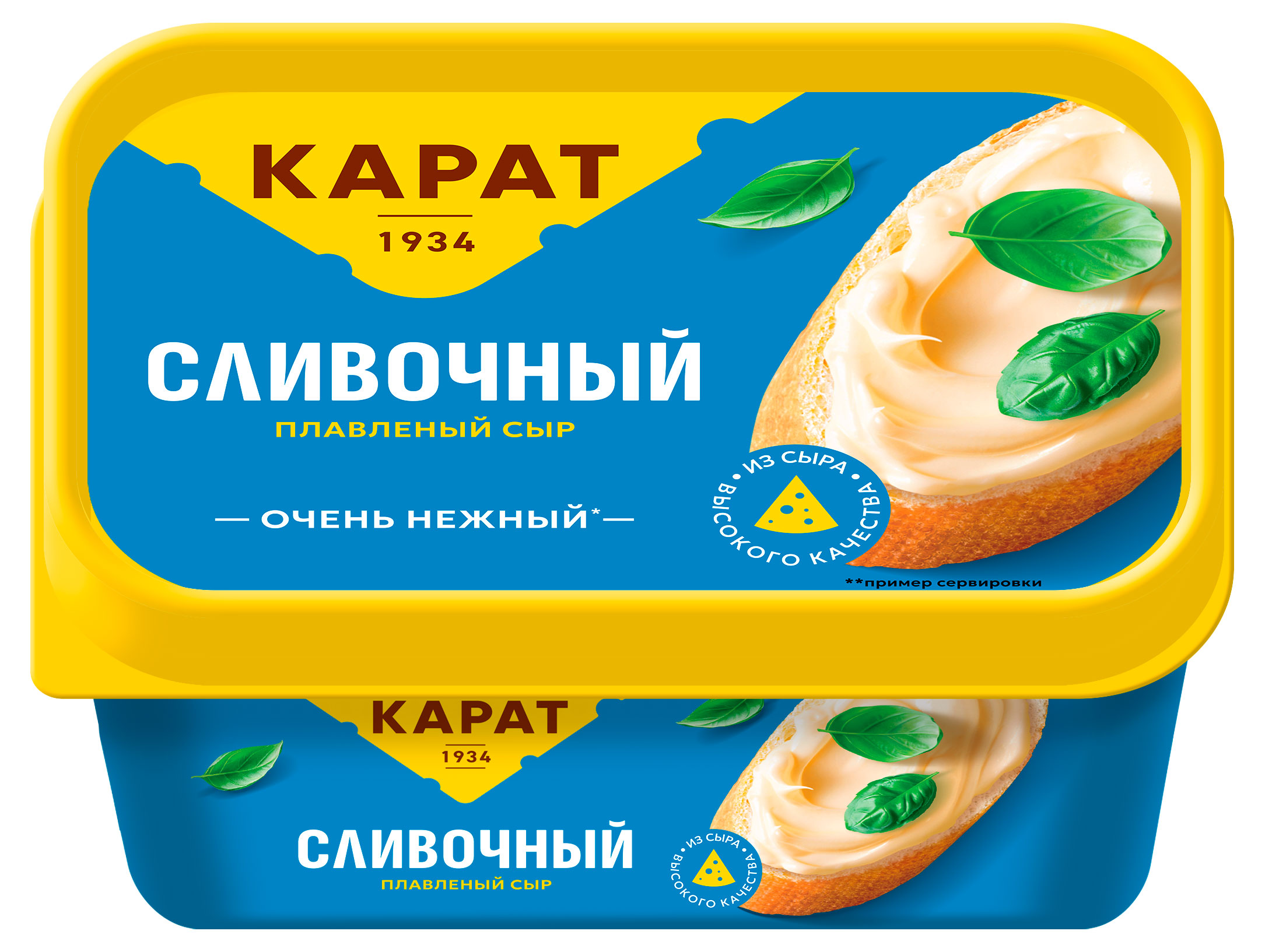 

Сыр плавленый Карат сливочный 45% БЗМЖ, 400 г