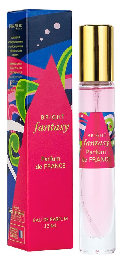 

Парфюмерная вода для женщин Iren Adler Parfum de France Bright fantasy, 12 мл
