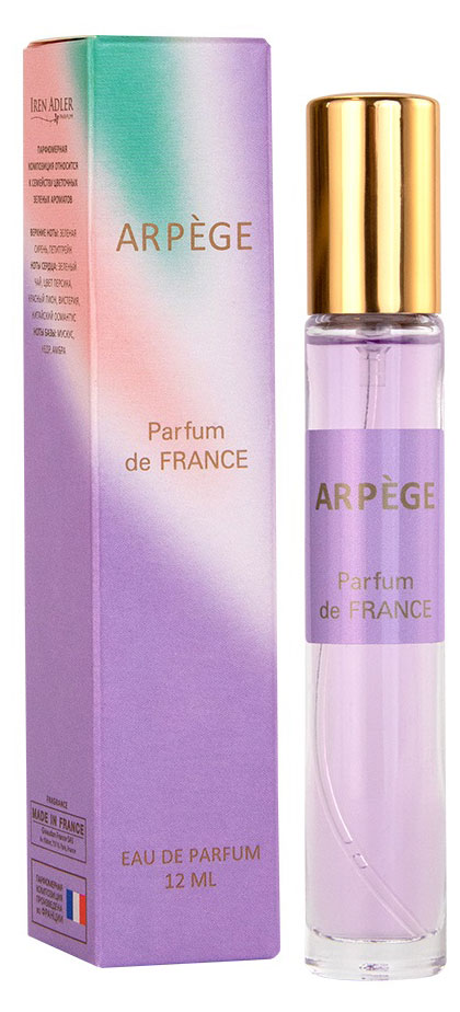 

Парфюмерная вода для женщин Iren Adler Parfum de France Arpege, 12 мл