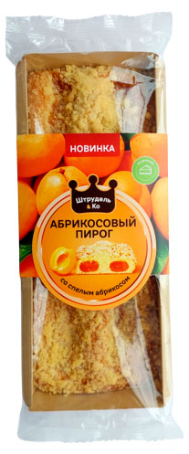 

Пирог Штрудель&КО Абрикосовый, 350 г