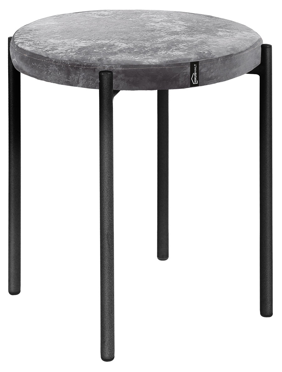 Изображение товара Табурет разборный Графит с мягким сиденьем