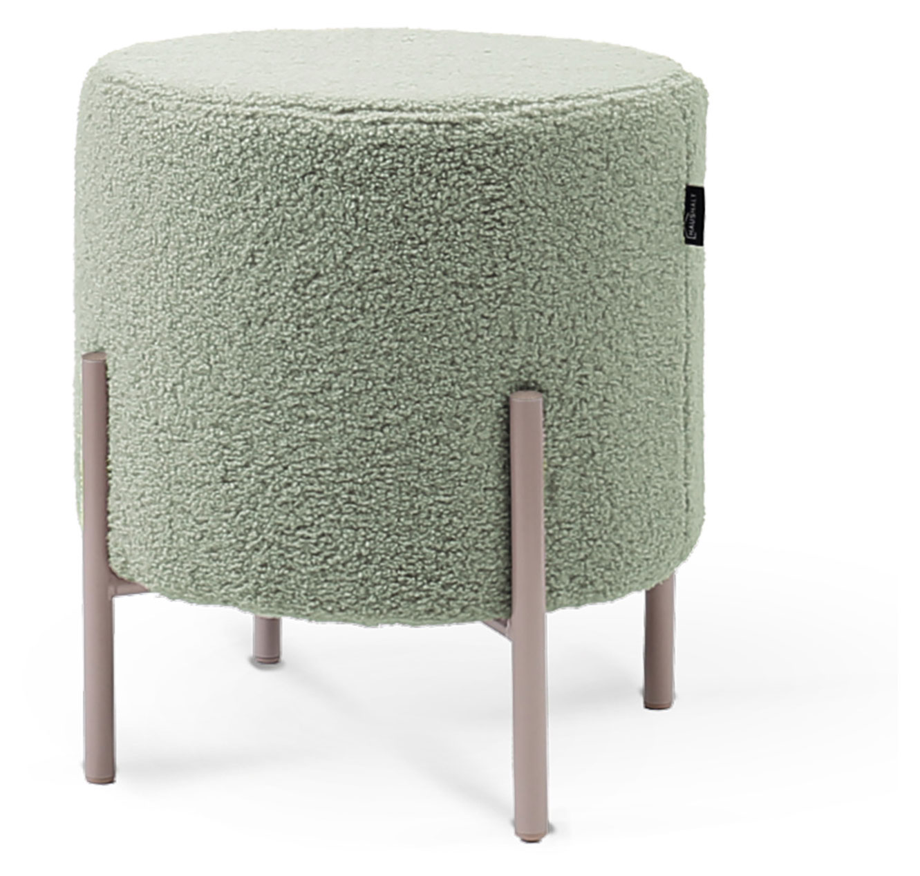 Изображение товара Пуф букле Оливковый 38,5х38,5х41 см стильный и практичный