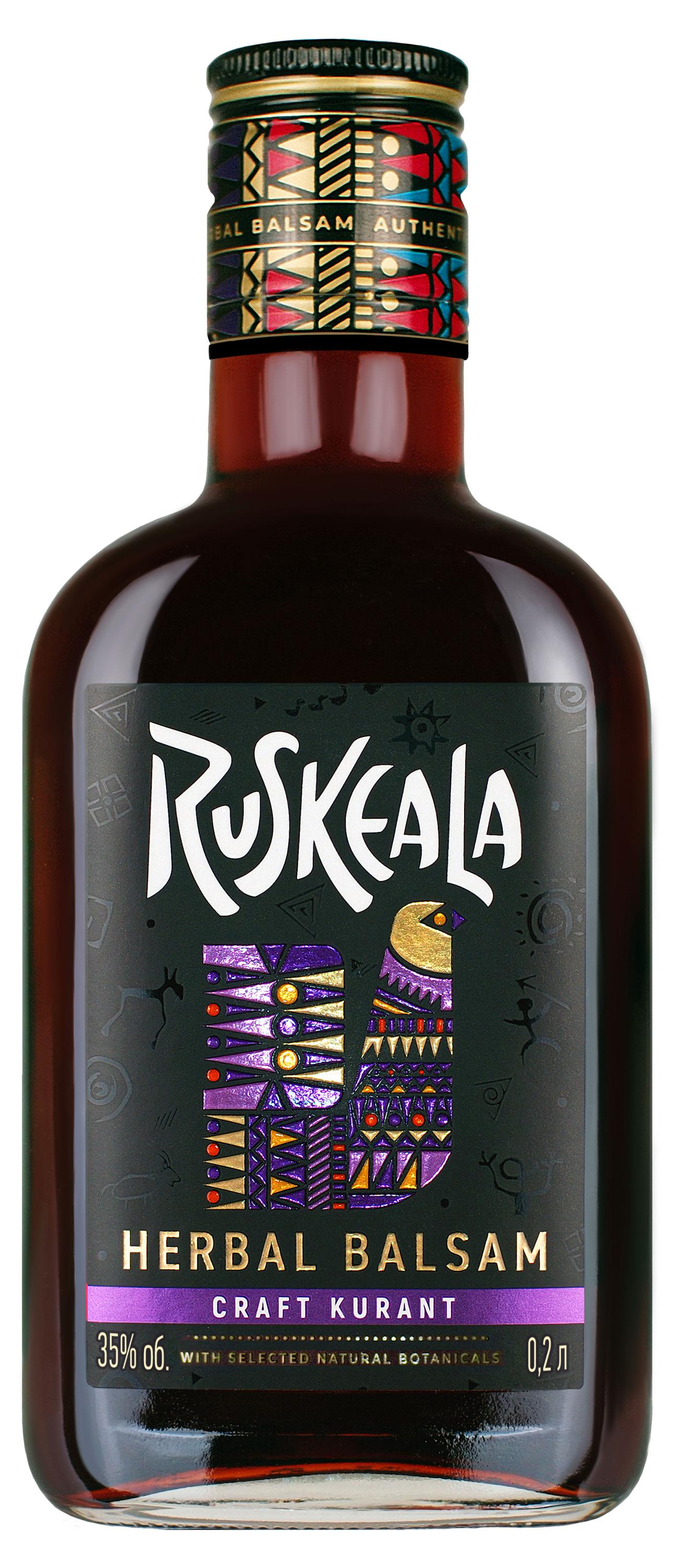 Изображение товара Бальзам Ruskeala Craft Kurant Россия, 0,2 л