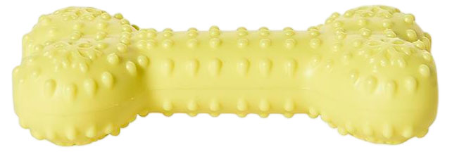 

Игрушка для собак АШАН Красная птица Кость, 15х7,3 см