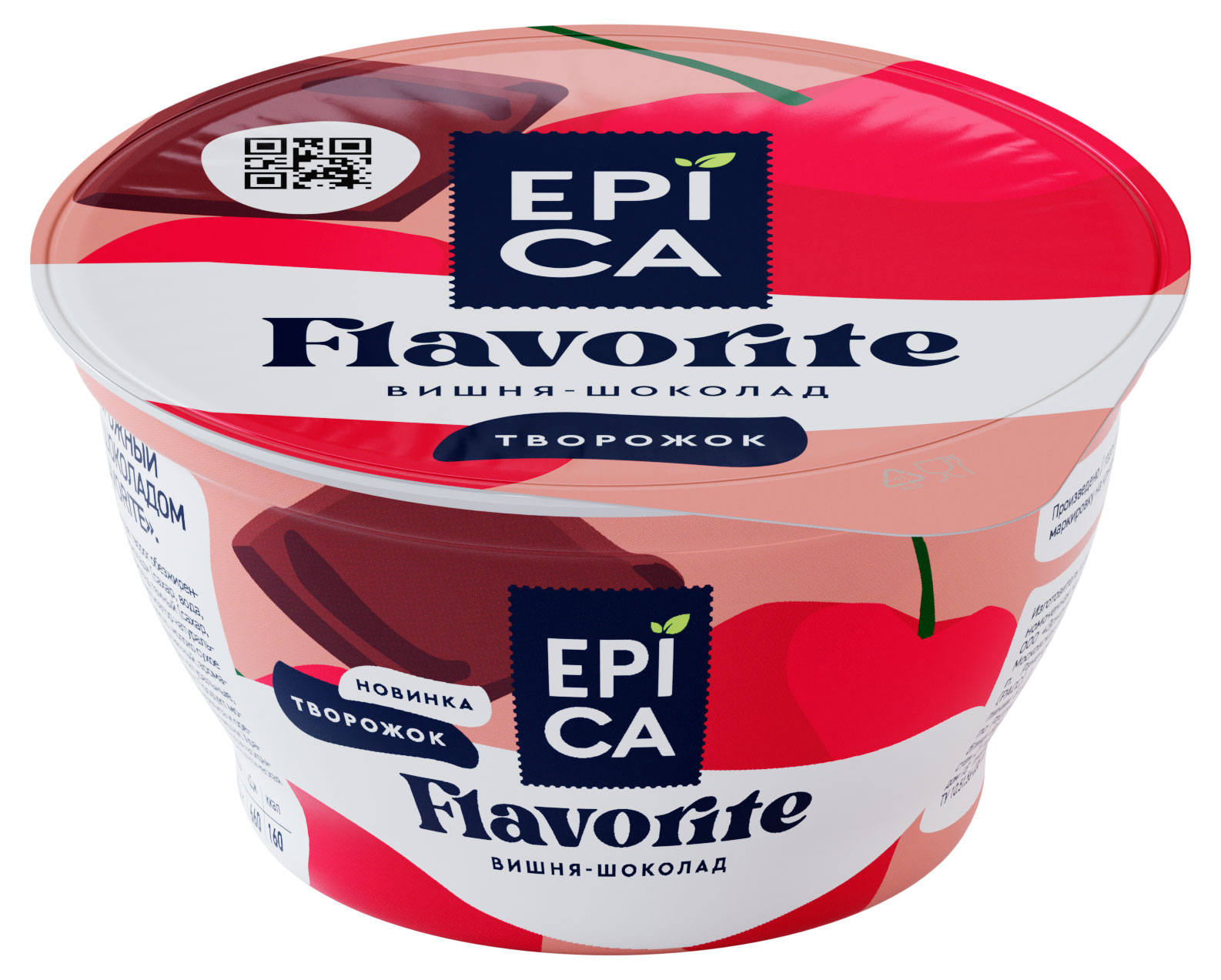 

Десерт творожный EPICA Flavorite вишня-шоколад 8,1%, 130 г