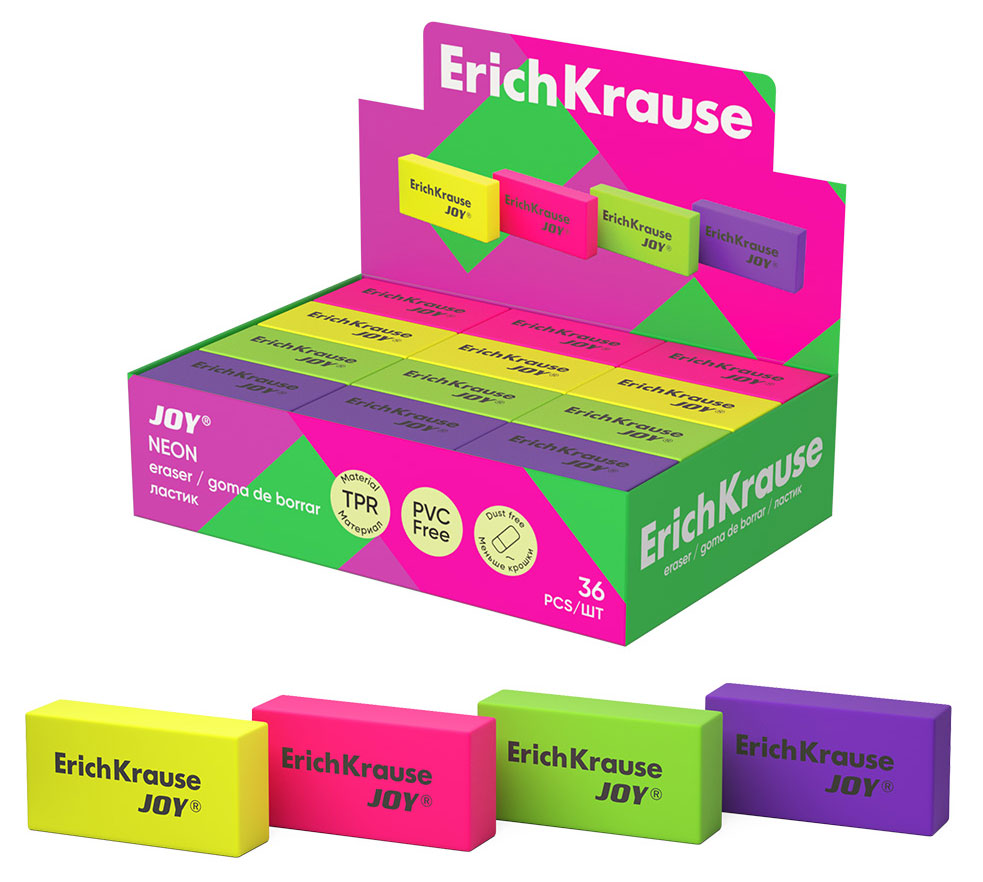 

Ластик ErichKrause JOY, 1 шт