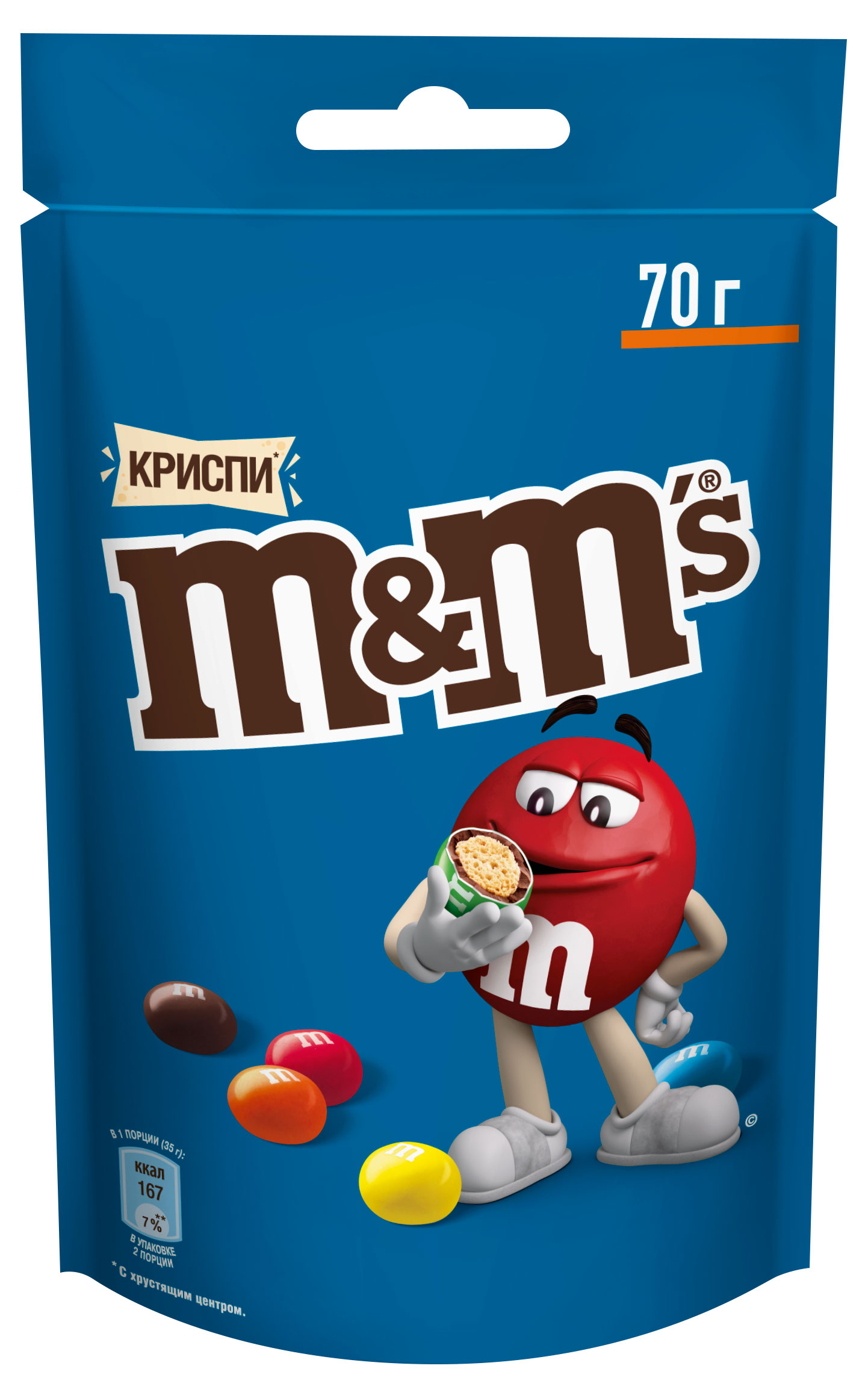 

Драже M&M's Crispy, 70 г