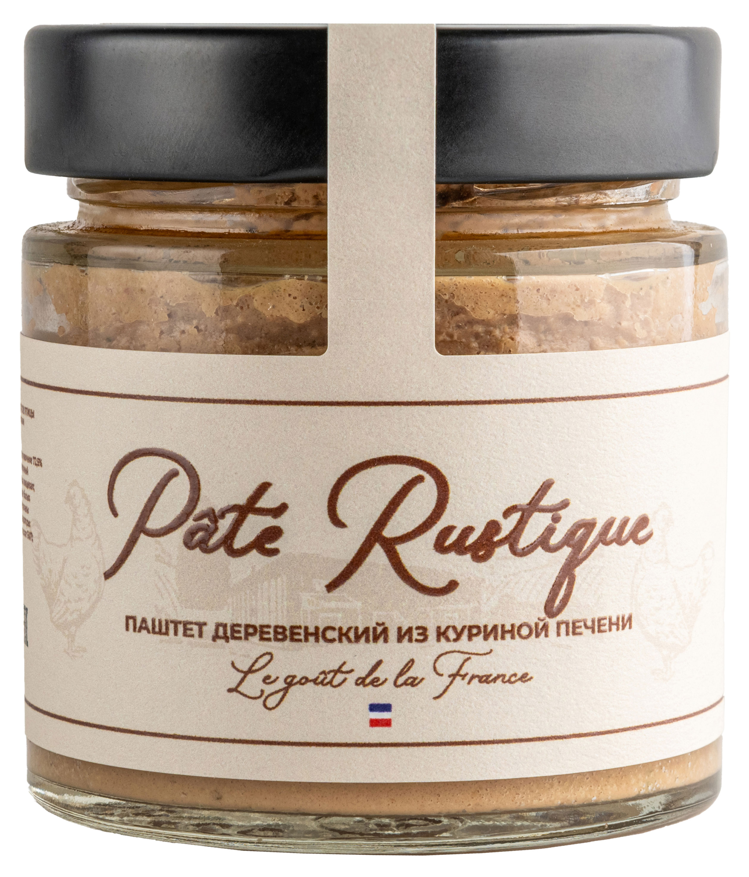 Изображение товара Паштет из куриной печени «Карнеззо» Деревенский патэ, 160 г