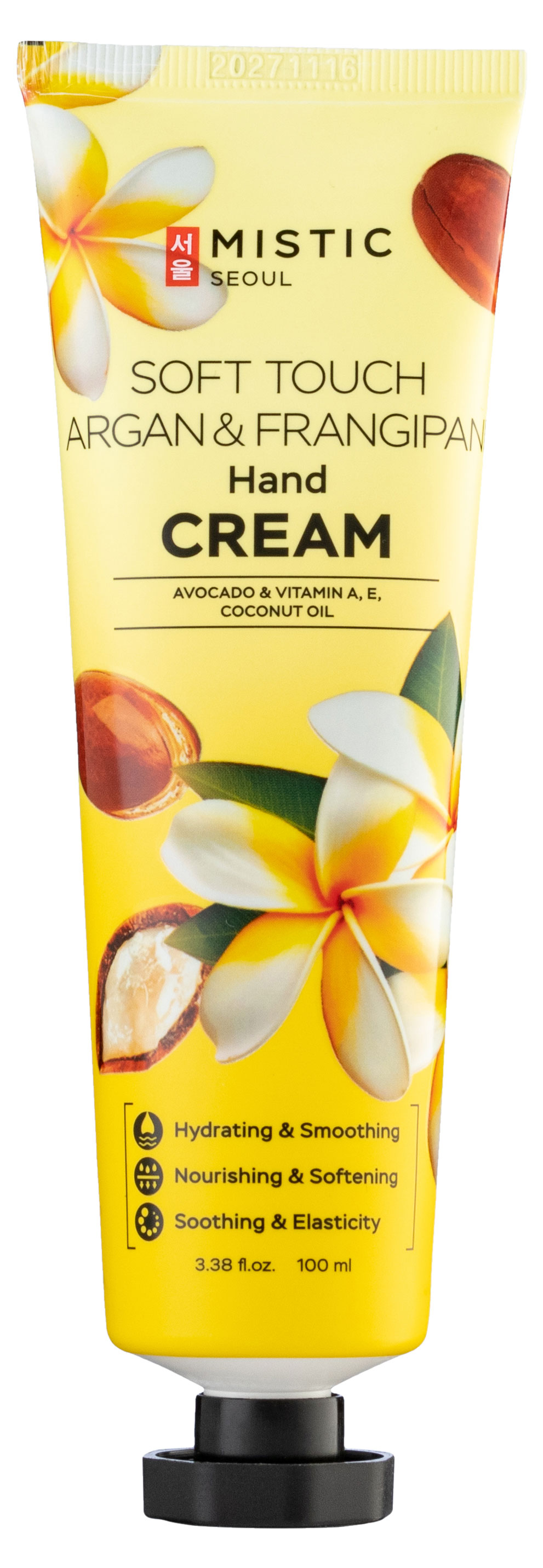 

Крем для рук Mistic Argan & Frangipani питательный для очень сухой кожи, 100 мл