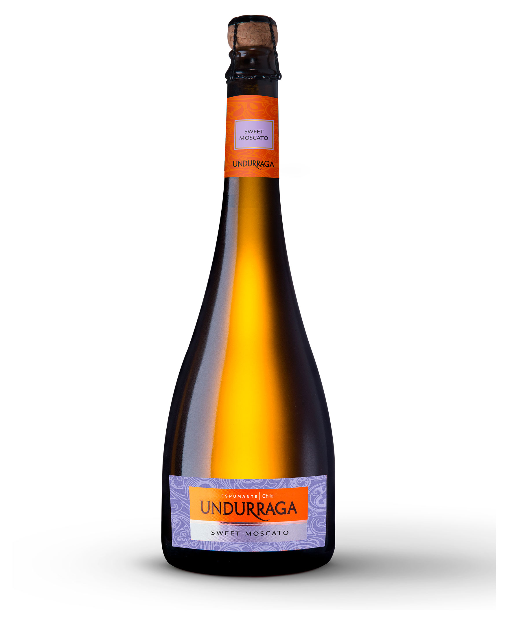 

Игристое вино Undurraga Sweet Moscato белое сладкое Чили, 0,75 л