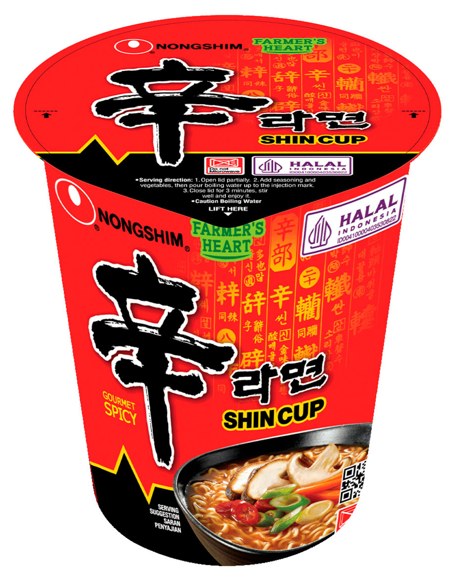 

Лапша быстрого приготовления Nongshim Шин Рамен, 72 г