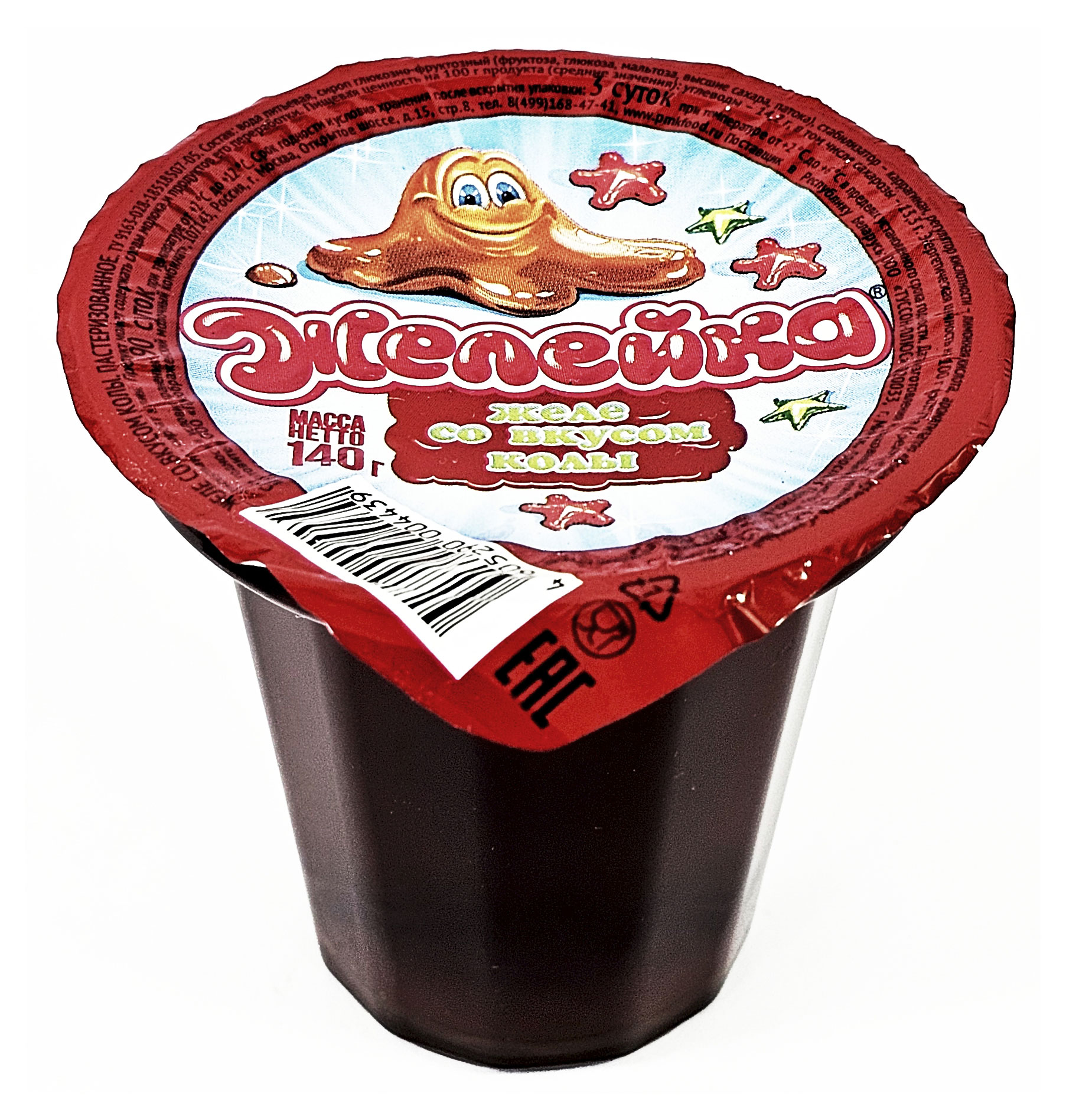 Изображение товара Желе «Желейка» со вкусом кола, 140 г