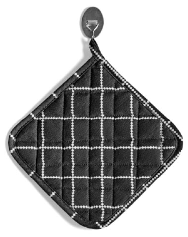 Изображение товара Прихватка Guten Morgen Noir 18х30 см из хлопка для безопасной работы на кухне